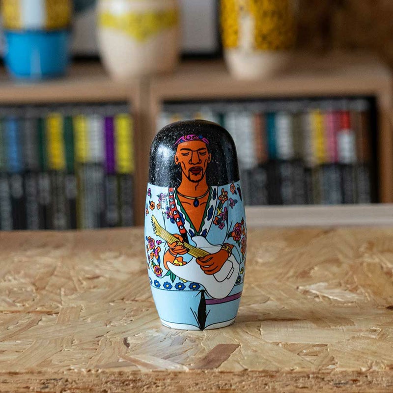 マトリョーシカ27MIDORIKOMATSUDETAILオブジェロックスターミュージシャン