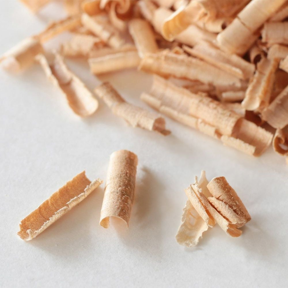 家具銘木のカール・スモークチップ燻製アウトドアキャンプ日本製国産