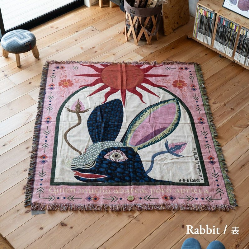 DETAILOAXThrowketメキシコラグブランケット