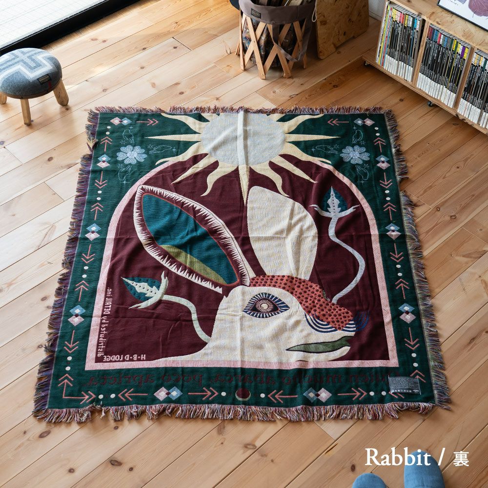 DETAILOAXThrowketメキシコラグブランケット