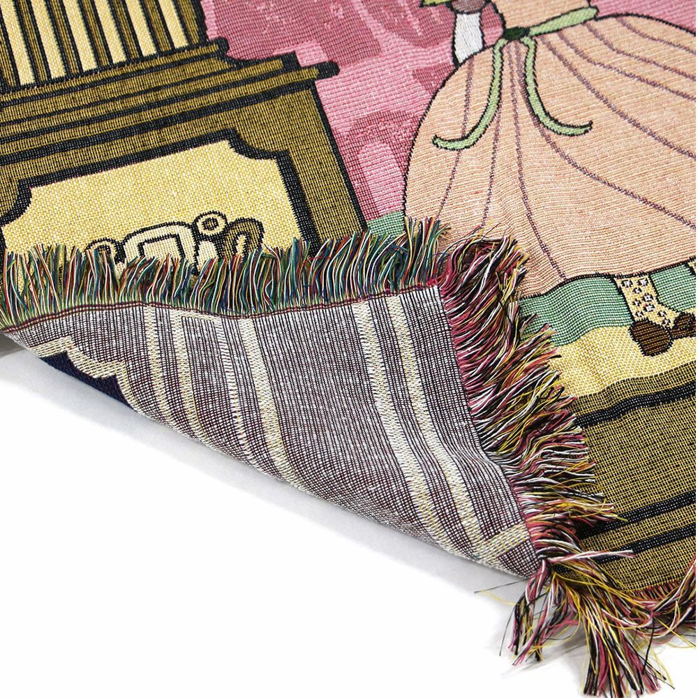 DETAILOAXThrowketメキシコラグブランケット