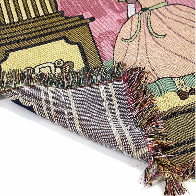 DETAILOAXThrowketメキシコラグブランケット