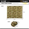 Snugpakジャングルトラベルブランケット単色スナグパックキャンプ防災アウトドア