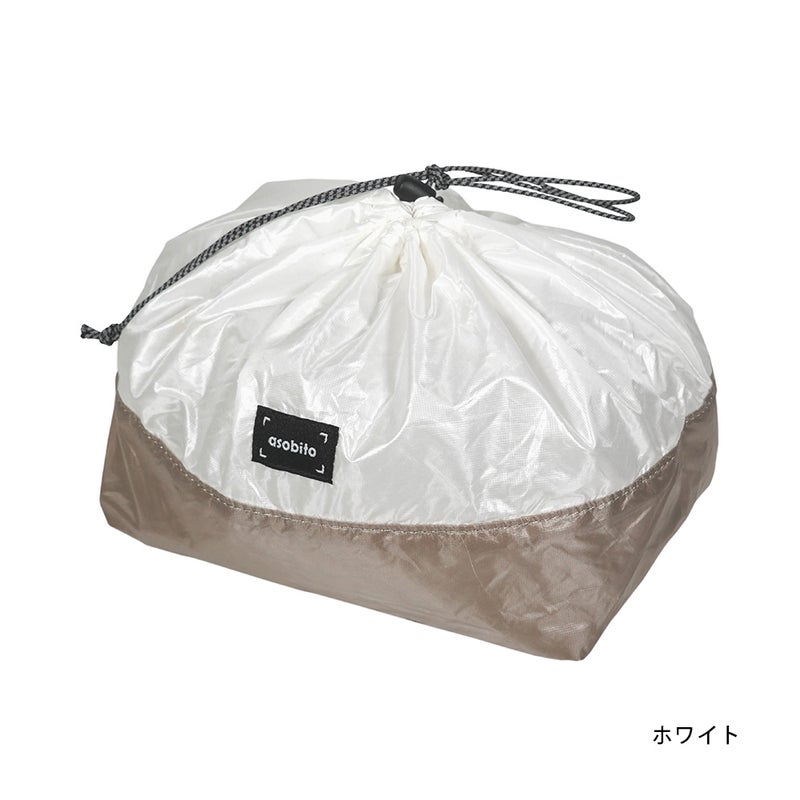 asobitoアソビトスタッフサックM5L軽量ポーチ巾着