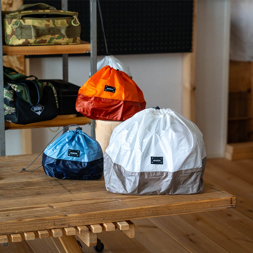 asobitoアソビトスタッフサックL10L軽量ポーチ巾着