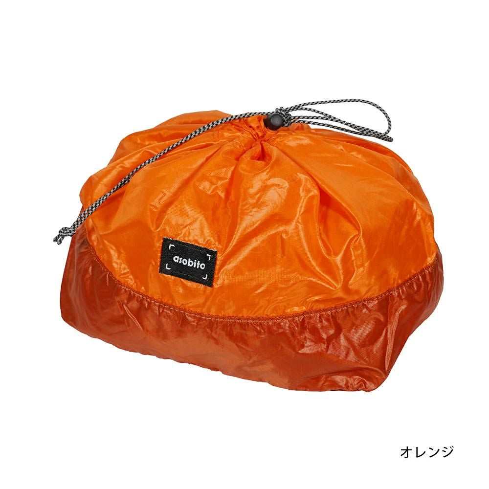 asobitoアソビトスタッフサックL10L軽量ポーチ巾着