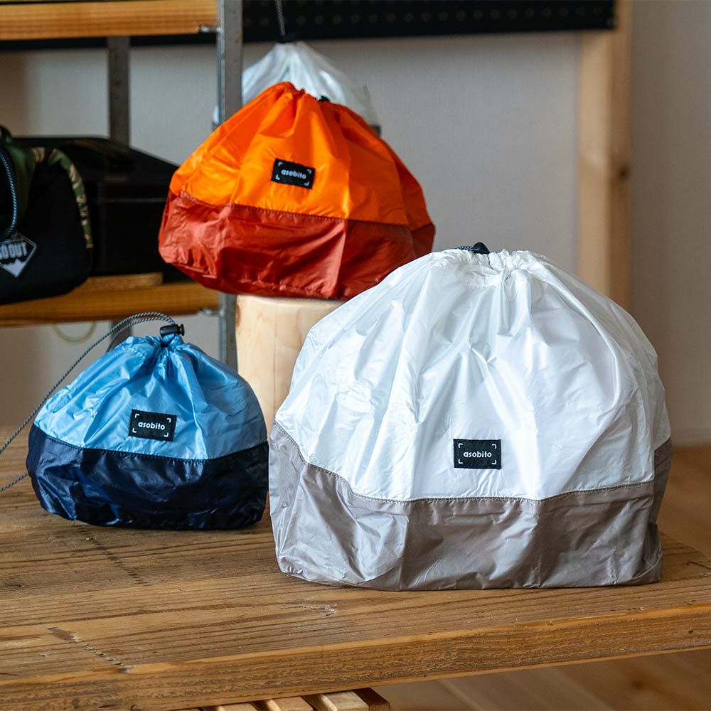 asobitoアソビトスタッフサックL10L軽量ポーチ巾着