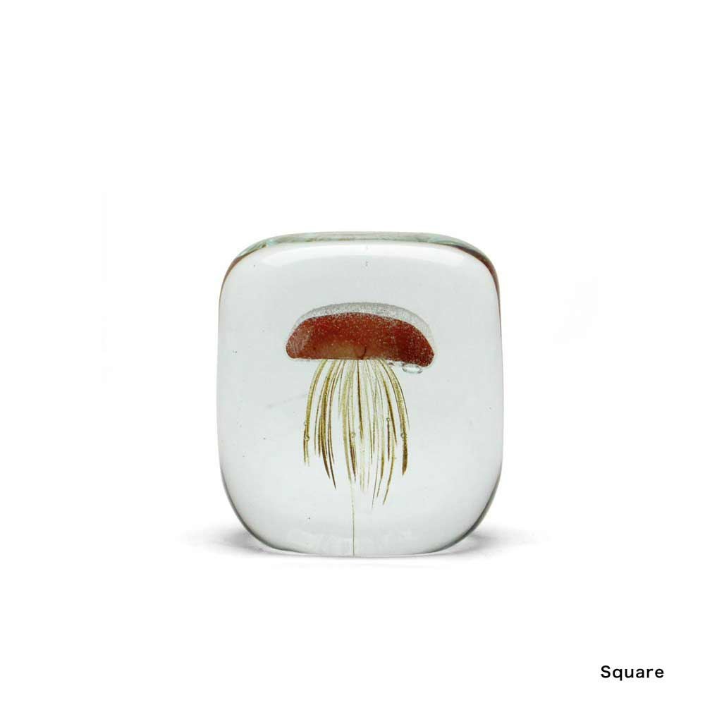 DETAILJellyfishペーパーウェイトPaperWeightガラスオブジェクラゲHEREbyDETAIL