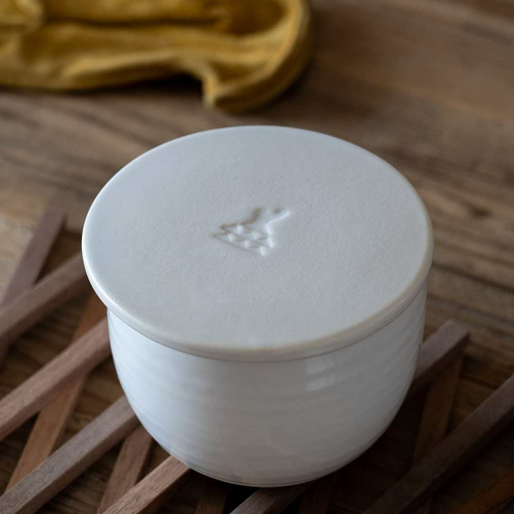 かもしか道具店陶の飯びつふつうおひつご飯容器1.5合