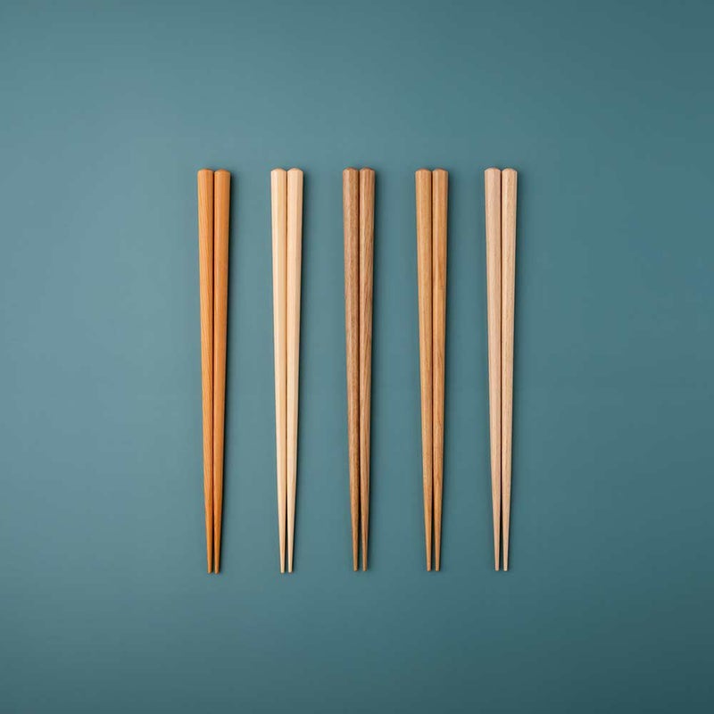 NATURALCOLORSひのき22.5cm箸蔵まつかん木のお箸