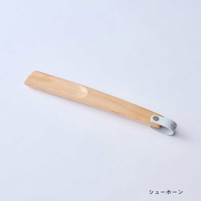 LAQ2ラクツJP25シューイレーサー靴ブラシシューズブラシ木製ダストブラシシューホーン靴べら