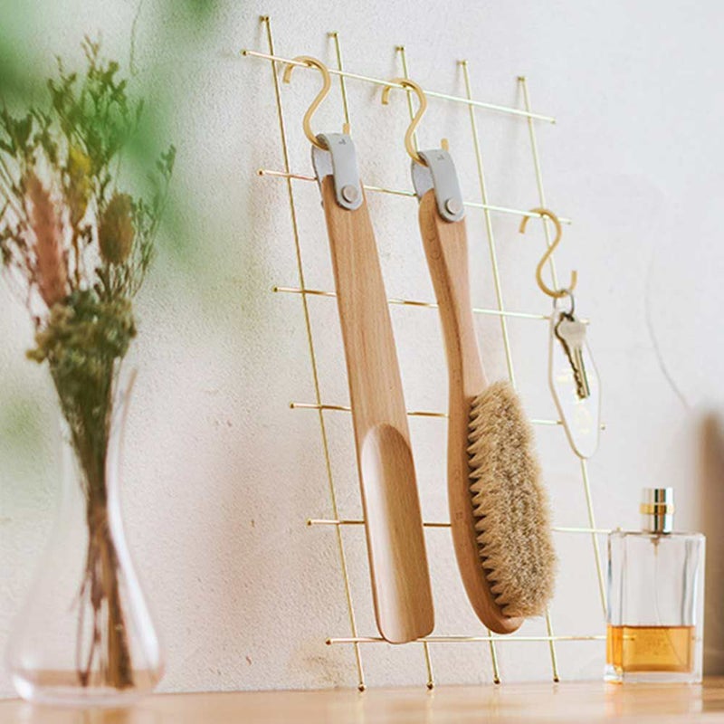 LAQ2ラクツJP25シューイレーサー靴ブラシシューズブラシ木製ダストブラシシューホーン靴べら