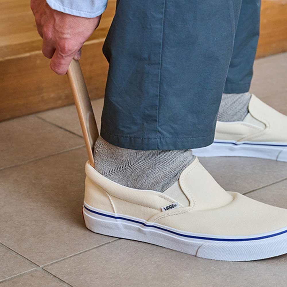 LAQ2ラクツJP25シューイレーサー靴ブラシシューズブラシ木製ダストブラシシューホーン靴べら