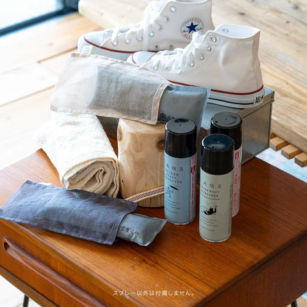 LAQ2ラクツスマートシューケアスプレー革靴スニーカーバッグ汚れ防止防水除菌消臭靴ケア汚れ落とし靴クリーナー