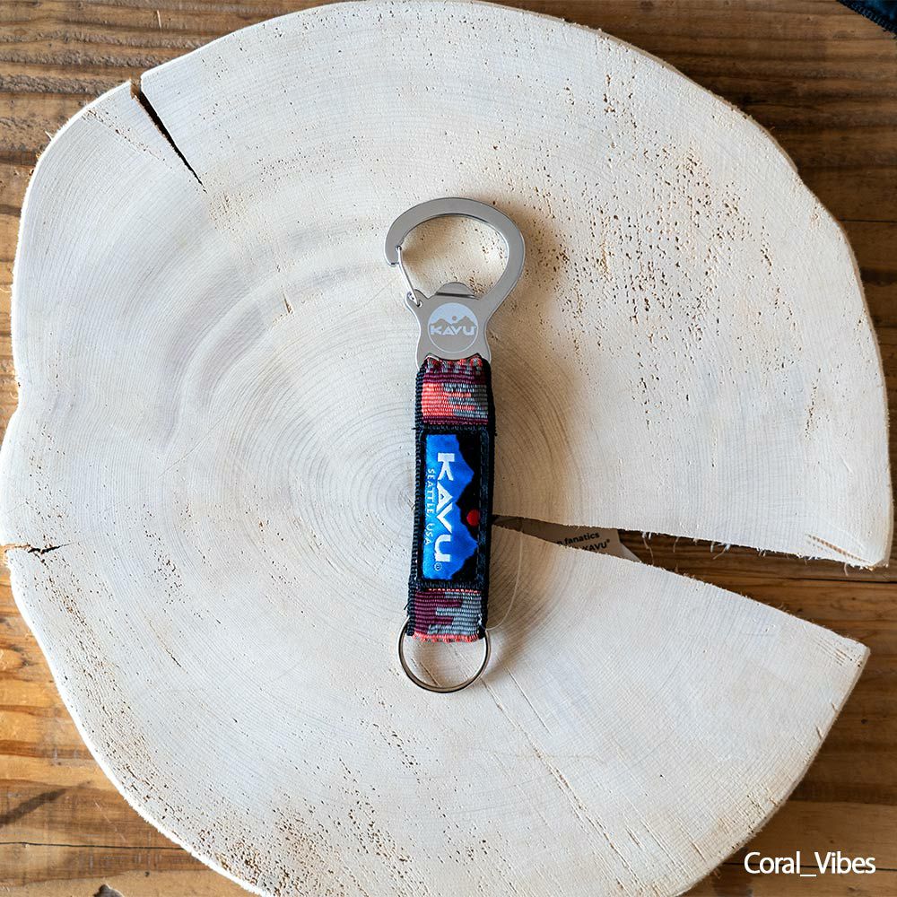 KAVUクラッキットオープンボトルオープナーキーリングA&F