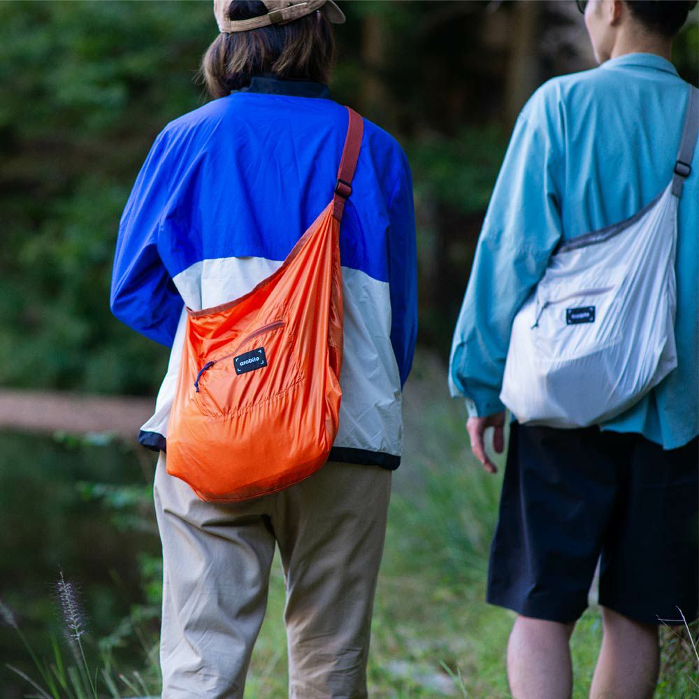 asobitoパッカブルショルダーバッグ軽量バッグ斜めがけエコバッグ