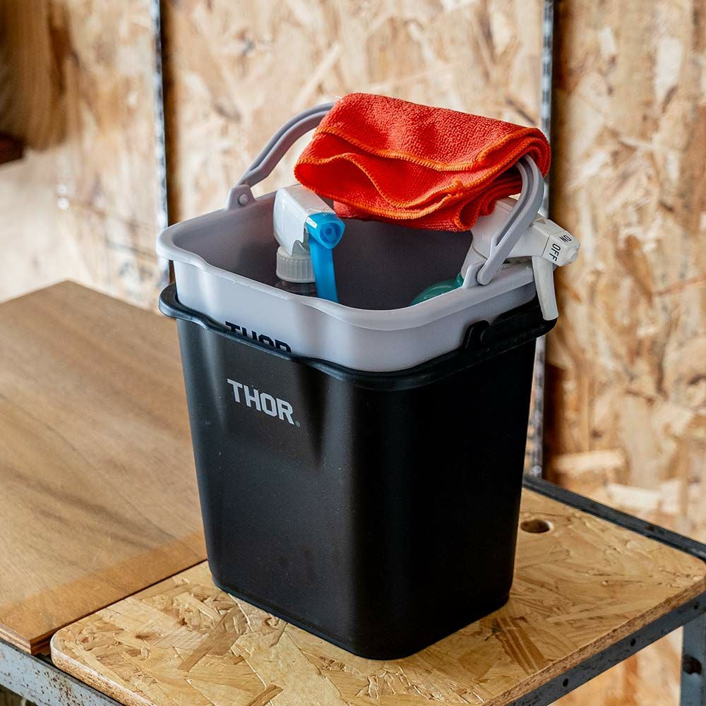 THORQuadrateBucketDC4.7LDETAILコンテナバケツ収納掃除目盛り付き2024年モデル