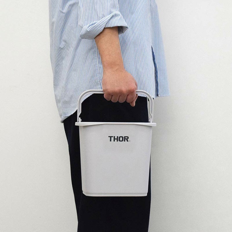 THORQuadrateBucketDC4.7LDETAILコンテナバケツ収納掃除目盛り付き2024年モデル