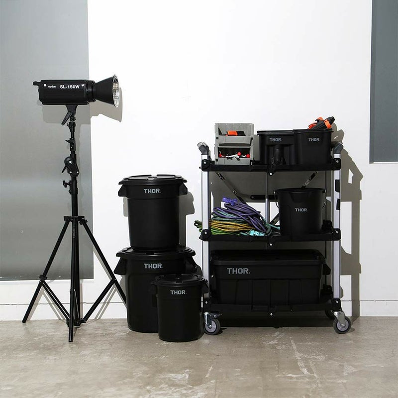 THORQuadrateBucketDC4.7LDETAILコンテナバケツ収納掃除目盛り付き2024年モデル