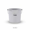 THORRoundBucketDC10LDETAILコンテナバケツ収納掃除目盛り付き