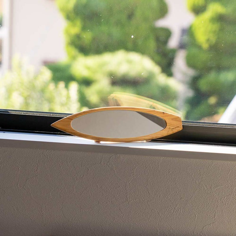 wavehunterオリジナルサーフボード型ルームミラーショートボードロングボード木製