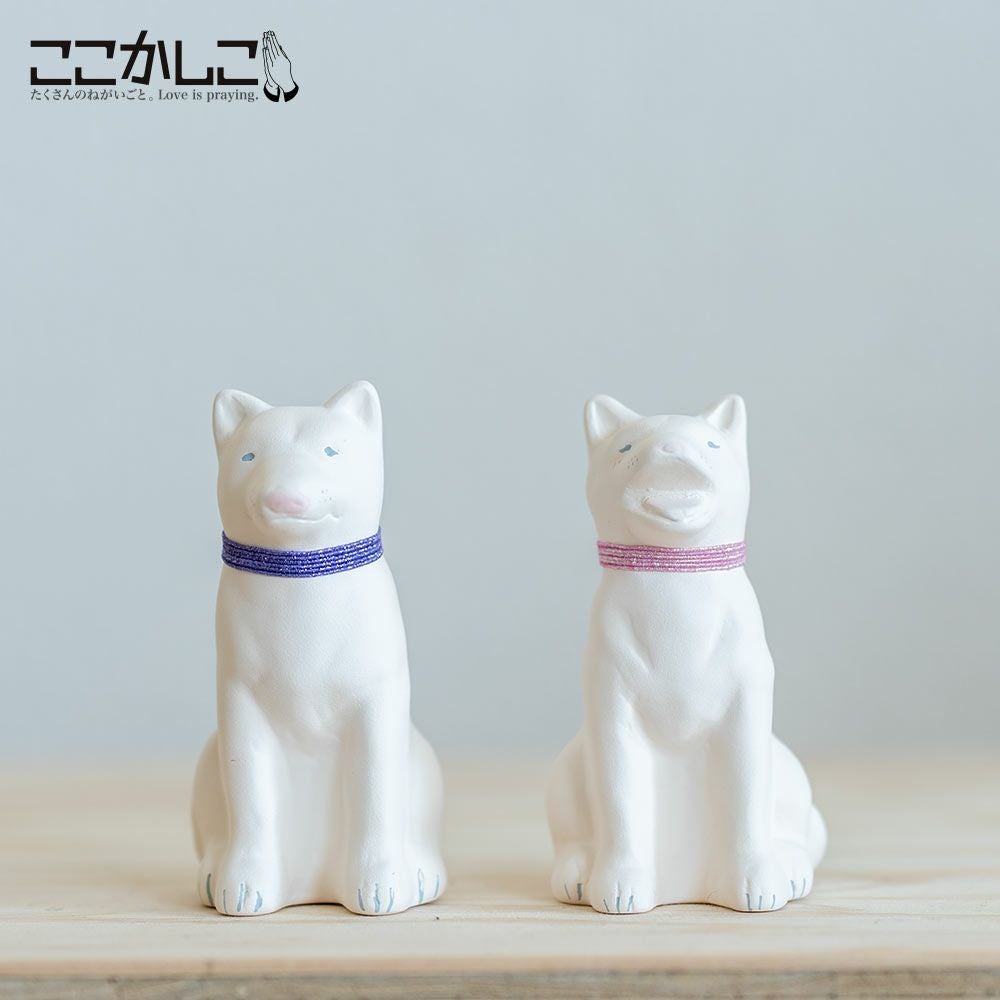 ここかしこ番犬あ・うんセット犬柴犬狛犬神棚飾りお守り置物