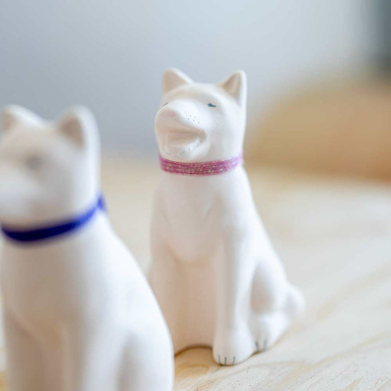 ここかしこ番犬あ・うんセット犬柴犬狛犬神棚飾りお守り置物