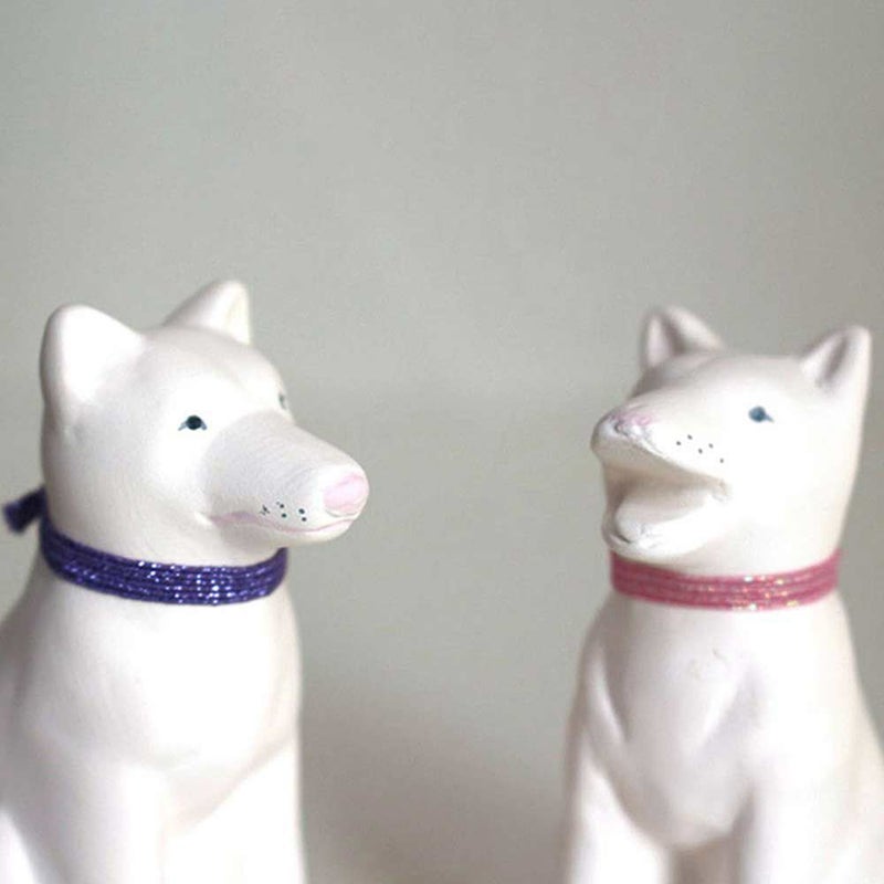 ここかしこ番犬あ・うんセット犬柴犬狛犬神棚飾りお守り置物