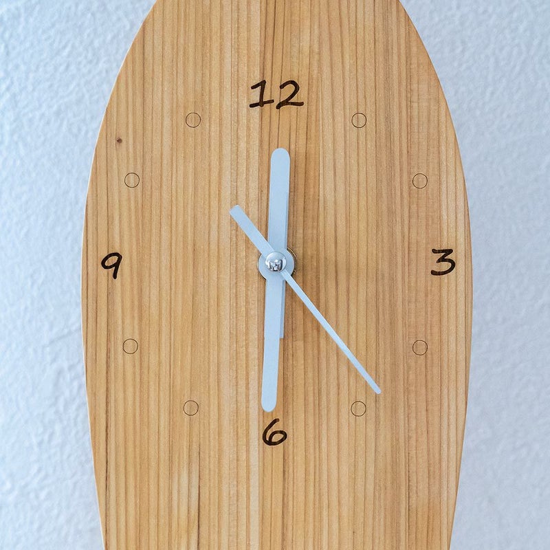 wavehunterオリジナルサーフボード型時計サーフィン木製
