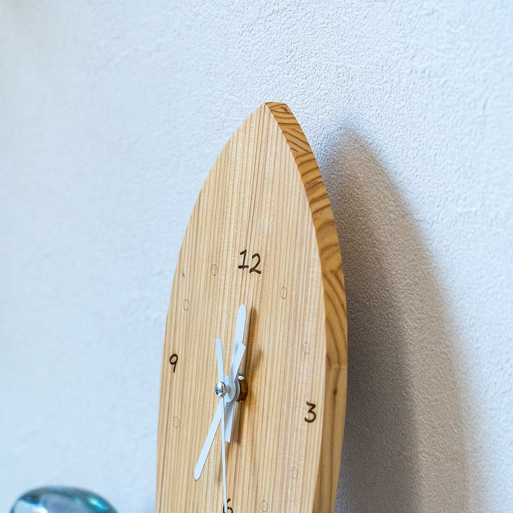 wavehunterオリジナルサーフボード型時計サーフィン木製