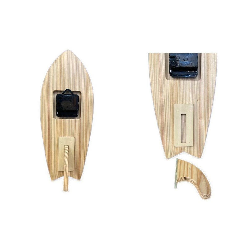 wavehunterオリジナルサーフボード型時計サーフィン木製
