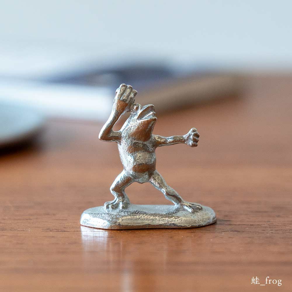 炭谷三郎商店香立鳥獣人物戯画富山県高岡市錫お香立てインセンスホルダー