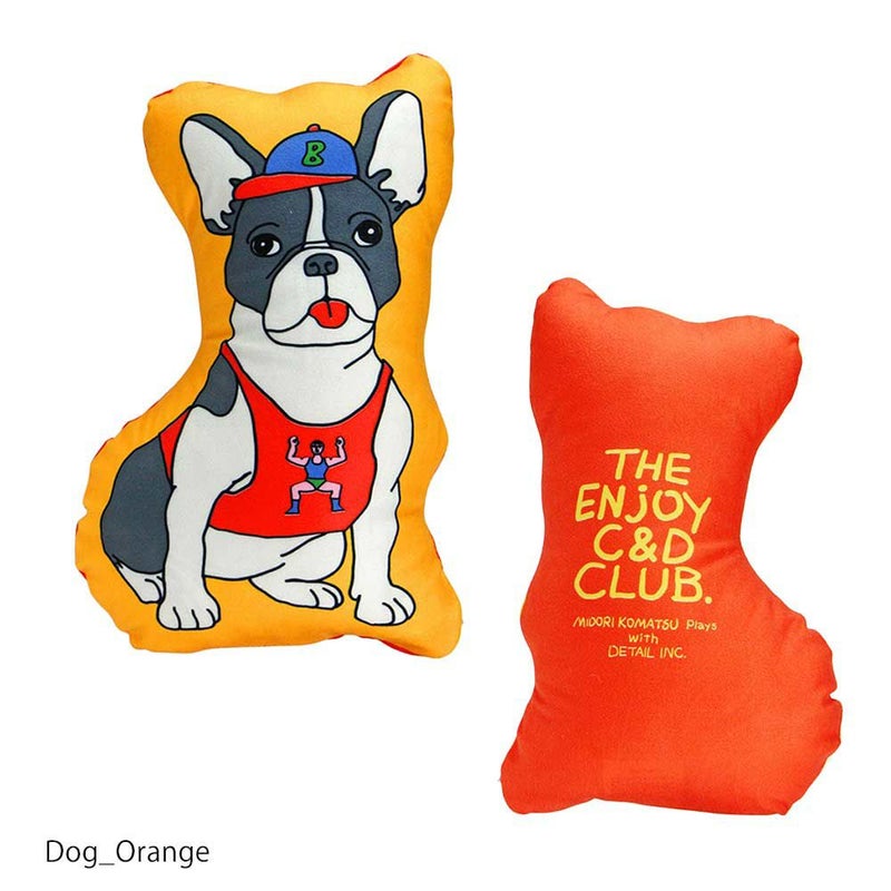 TheEnjoyC&DClubCushion動物モチーフ犬猫クッション