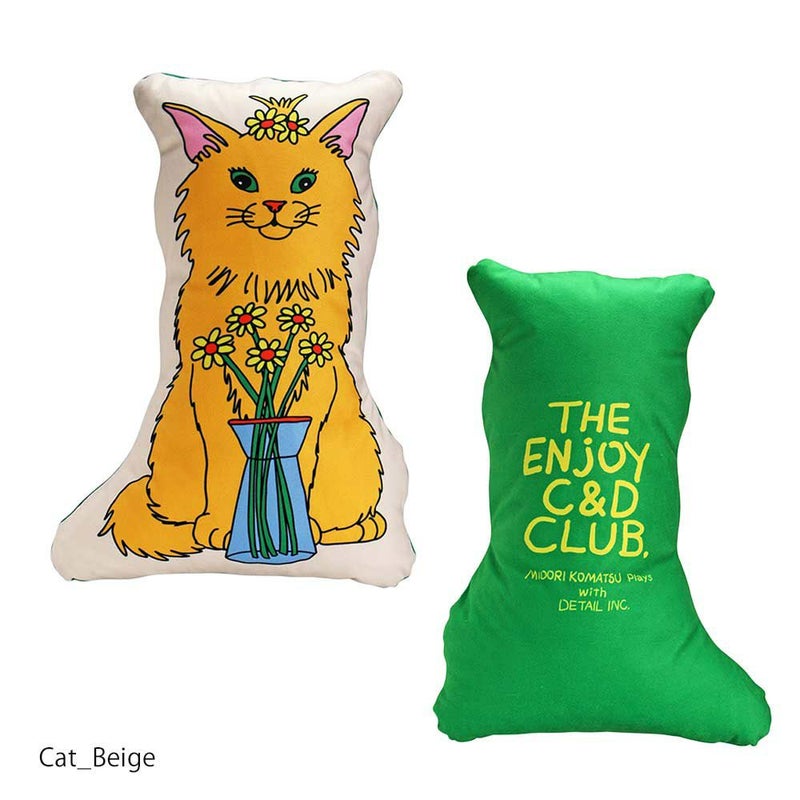 TheEnjoyC&DClubCushion動物モチーフ犬猫クッション