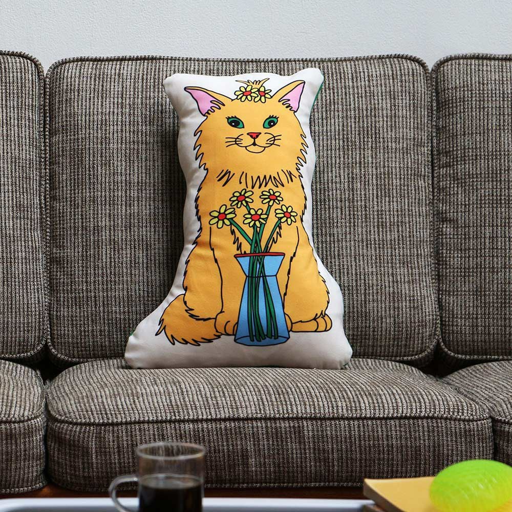 TheEnjoyC&DClubCushion動物モチーフ犬猫クッション