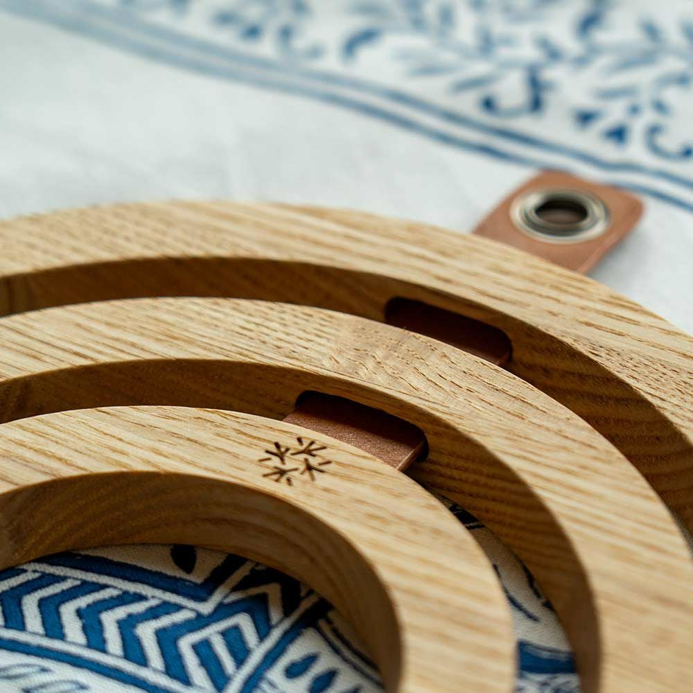 Ringspotcoasterササキ工芸鍋敷きコースター木製旭川3枚セット