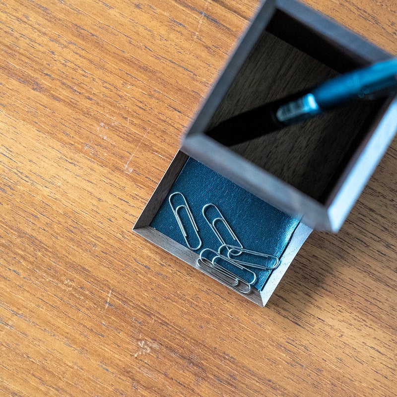 Duplexpenholderレギュラーサイズササキ工芸ペンホルダーペン立て木製デスクオーガナイザー