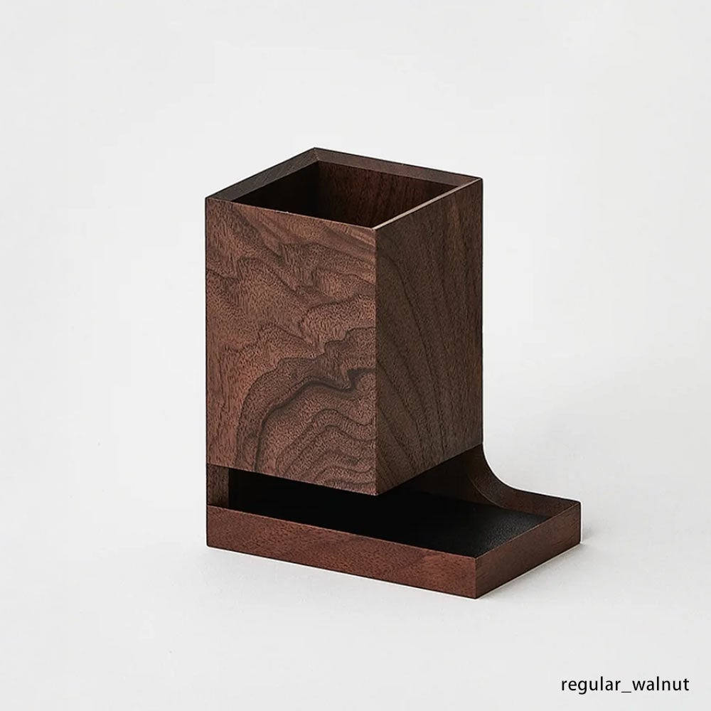 Duplexpenholderレギュラーサイズササキ工芸ペンホルダーペン立て木製デスクオーガナイザー