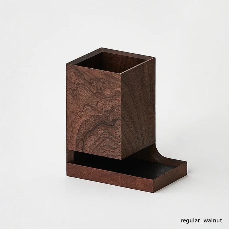 Duplexpenholderレギュラーサイズササキ工芸ペンホルダーペン立て木製デスクオーガナイザー