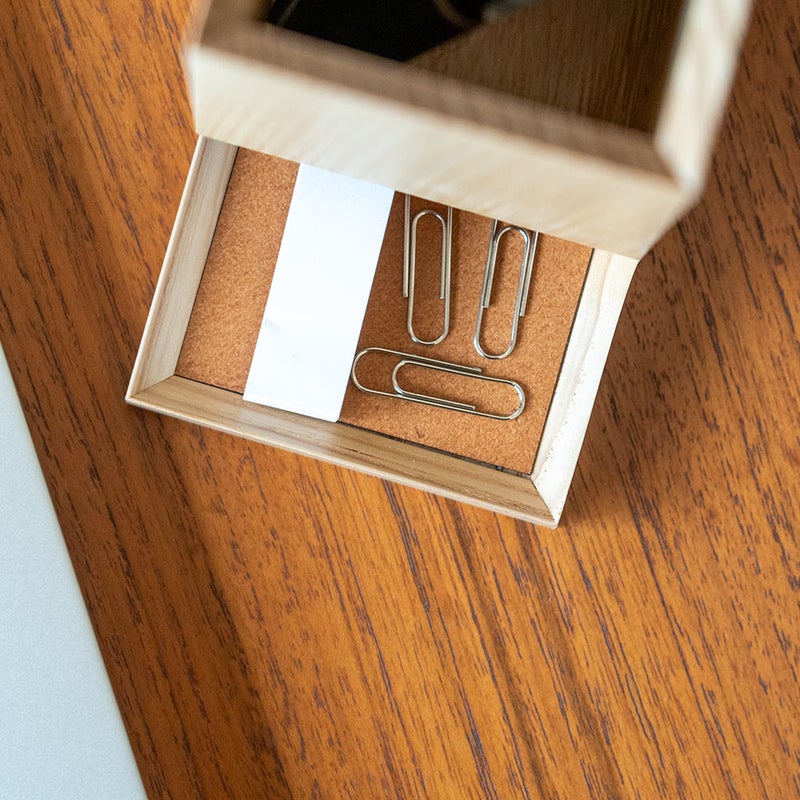 Duplexpenholderレギュラーサイズササキ工芸ペンホルダーペン立て木製デスクオーガナイザー