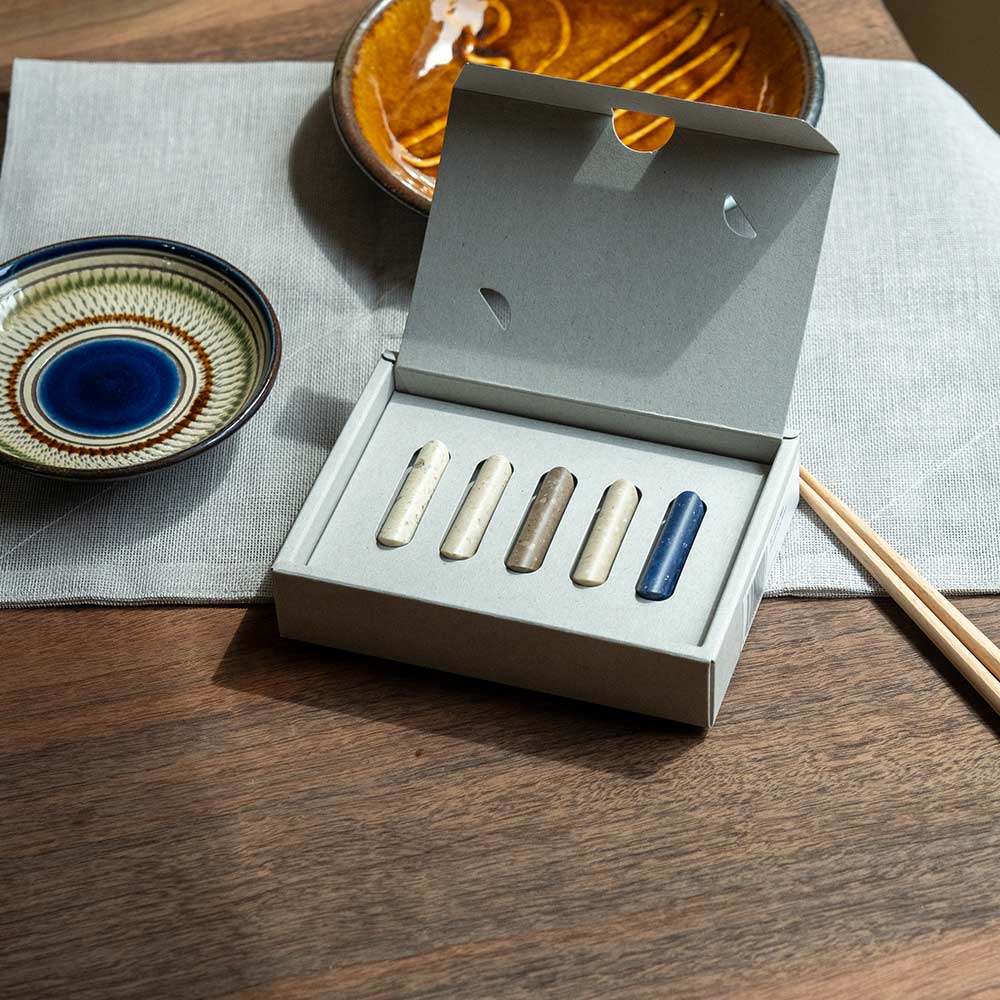 CHOPSTICKREST5Pセットsupernovaササキ工芸箸置き