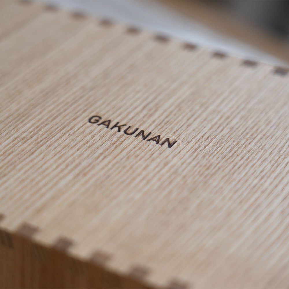 GAKUNANタモ材ティッシュケース岳南木工静岡